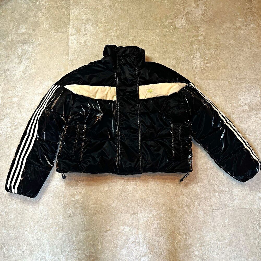 adidas Original Ski Chic Logo Puffer Jacket Woman's Medium